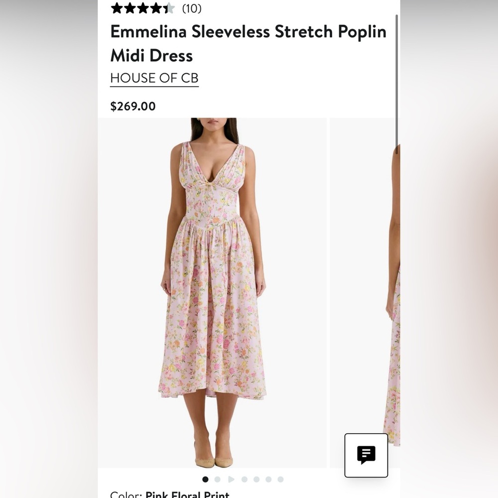 House of CB Emmelina Pink Dress